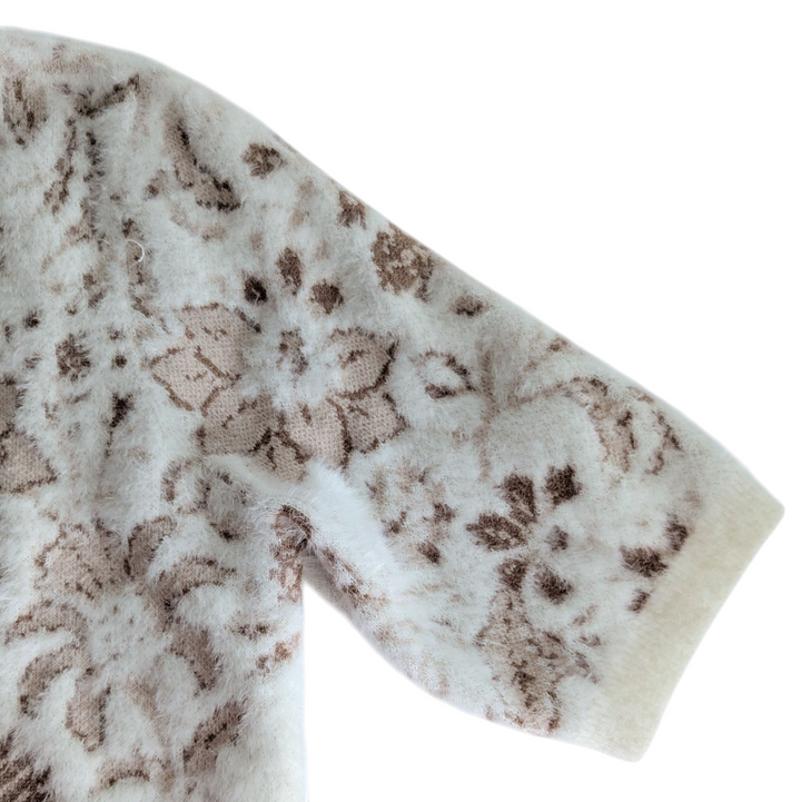 Rachel Zoe Animal Print Sweater Size Medium