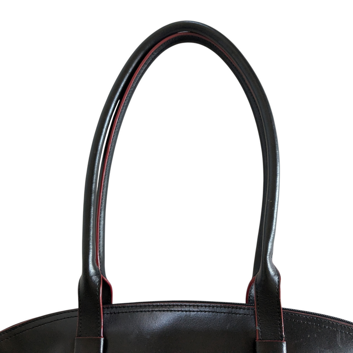 Lodis Audrey Buffy Leather Domed Shoulder Tote Bag