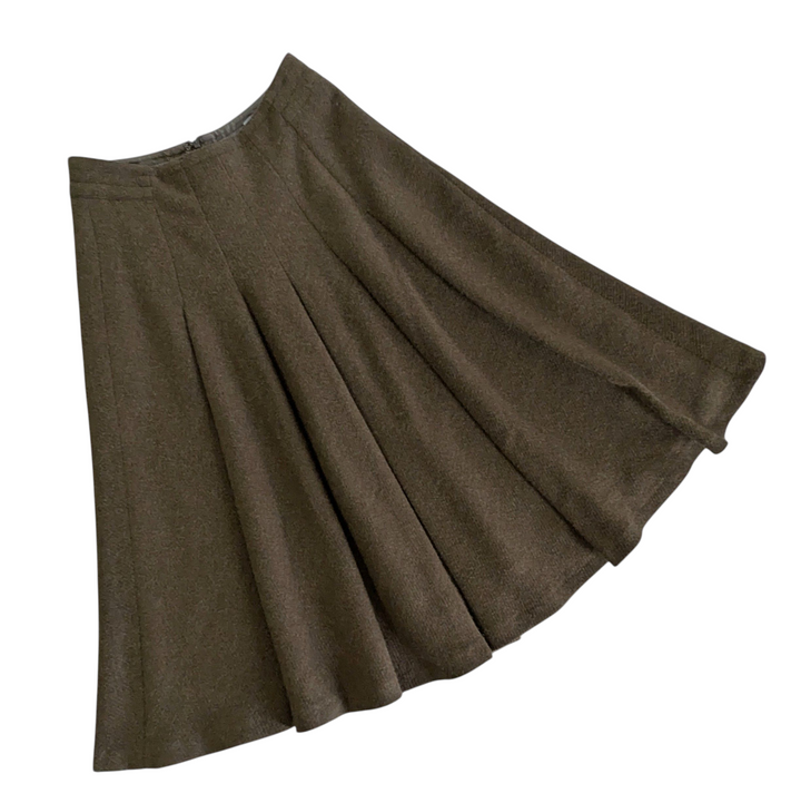 MaxMara Alpaca and Wool Full Skirt Size 2