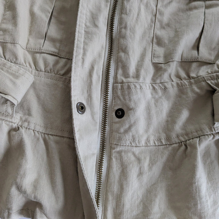 Banana Republic Factory Linen Blend Jacket Size Small Petite