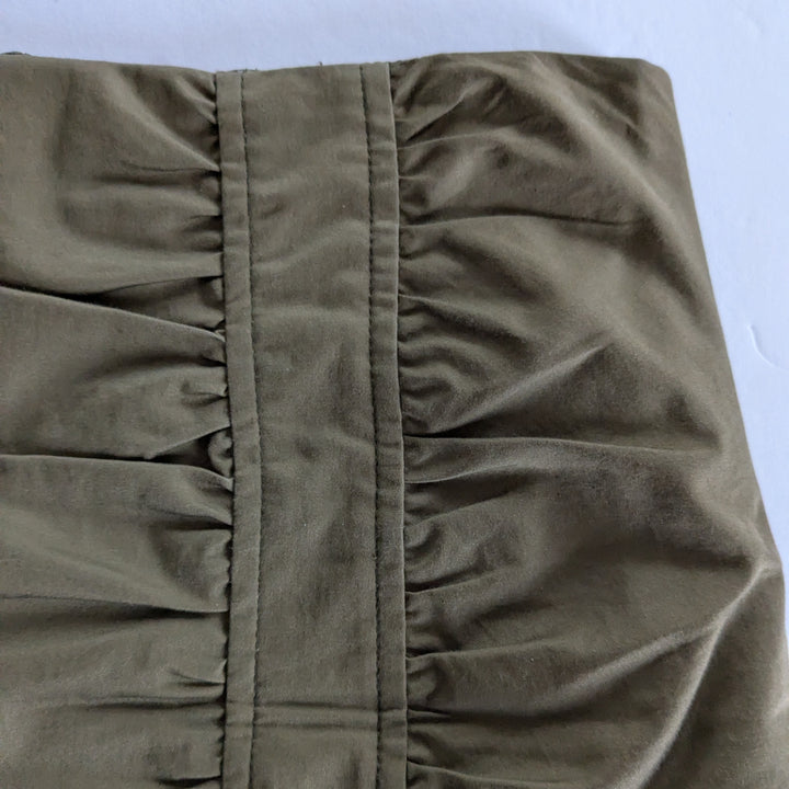 Nanette Lepore Shirred Cotton Skirt Size 2