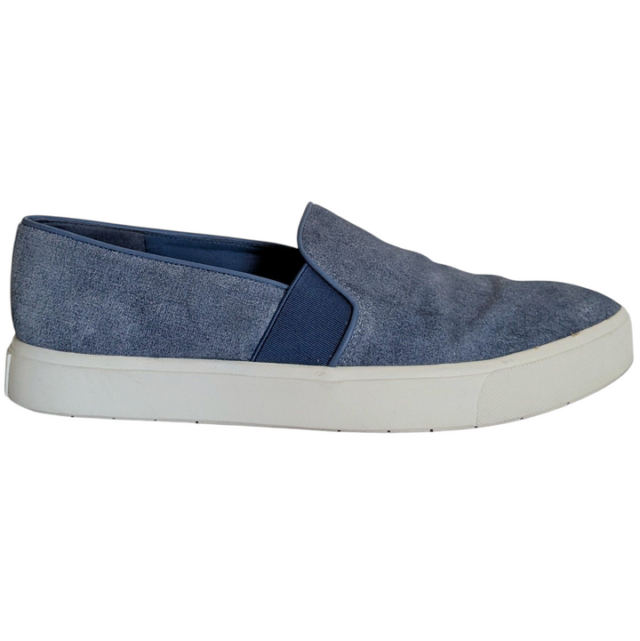 Vince Blair Embossed Suede Slip Ons Size 7