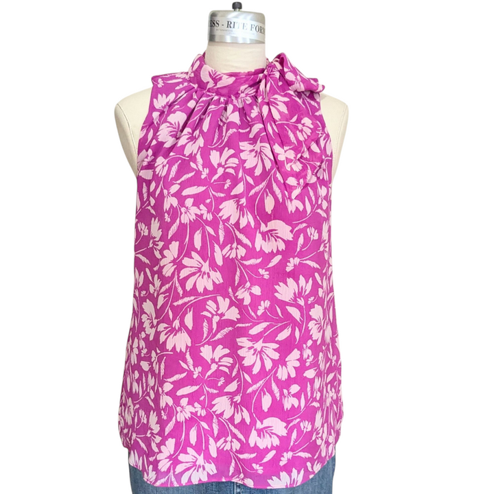 Ann Taylor Factory Sleeveless Blouse Size XL
