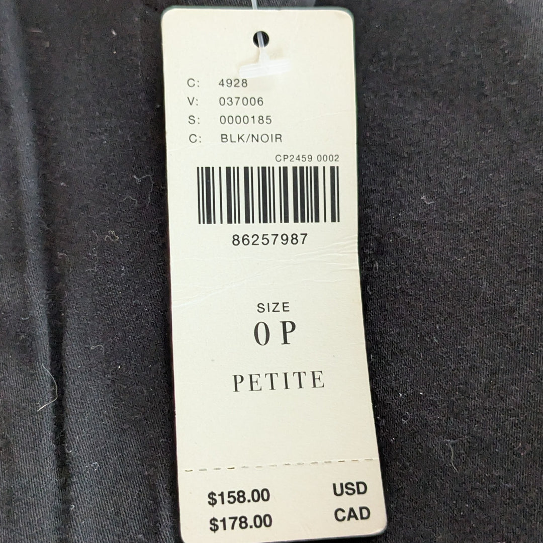 Anthropologie Faux Leather Mini Dress Size 0 Petite