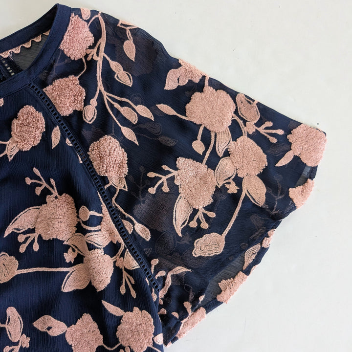 Anthropologie Maeve Franca Textured Top Size Large