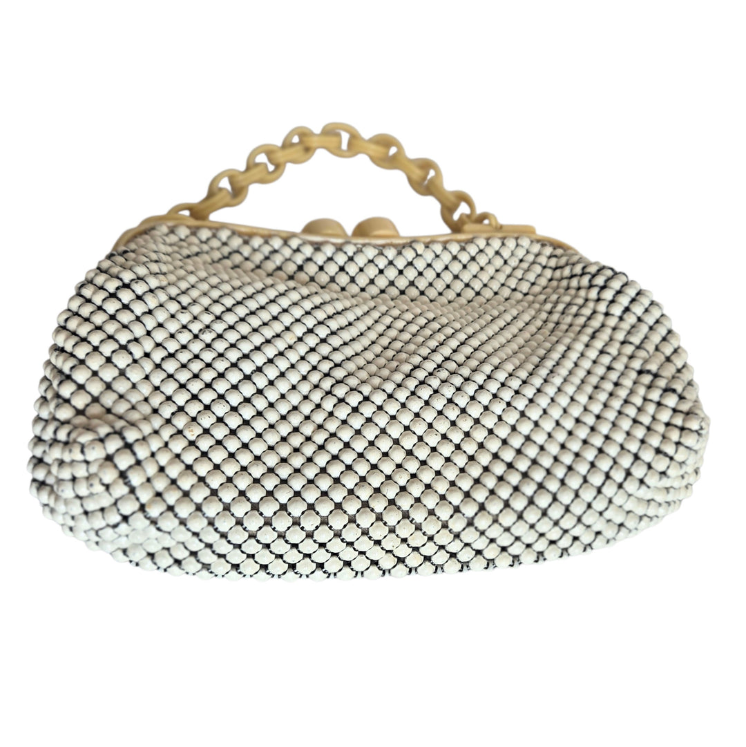 Whiting & Davis Mesh Bag with Bakelite Frame