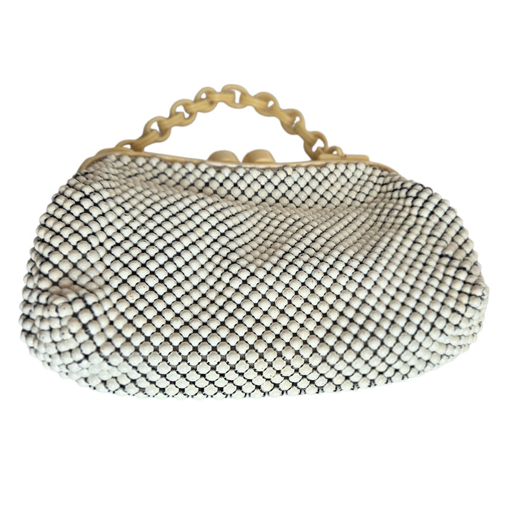 Whiting & Davis Mesh Bag with Bakelite Frame