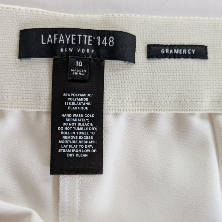 Lafayette 148 Gramercy Acclaimed Stretch Ankle Pants Size 10
