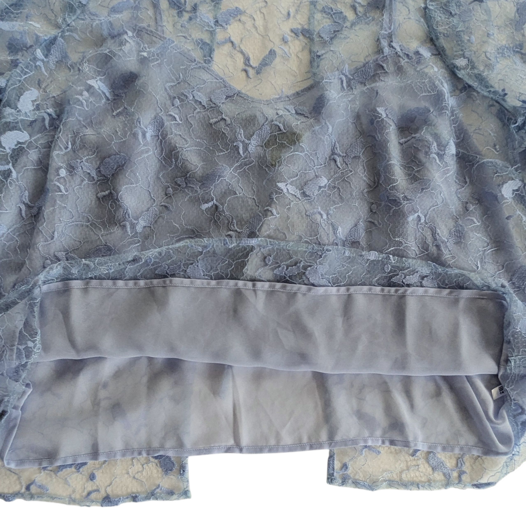 Elonquii Back Tie Lace Blouse Size 20