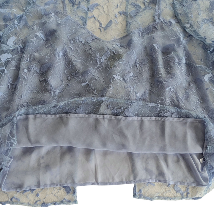 Elonquii Back Tie Lace Blouse Size 20