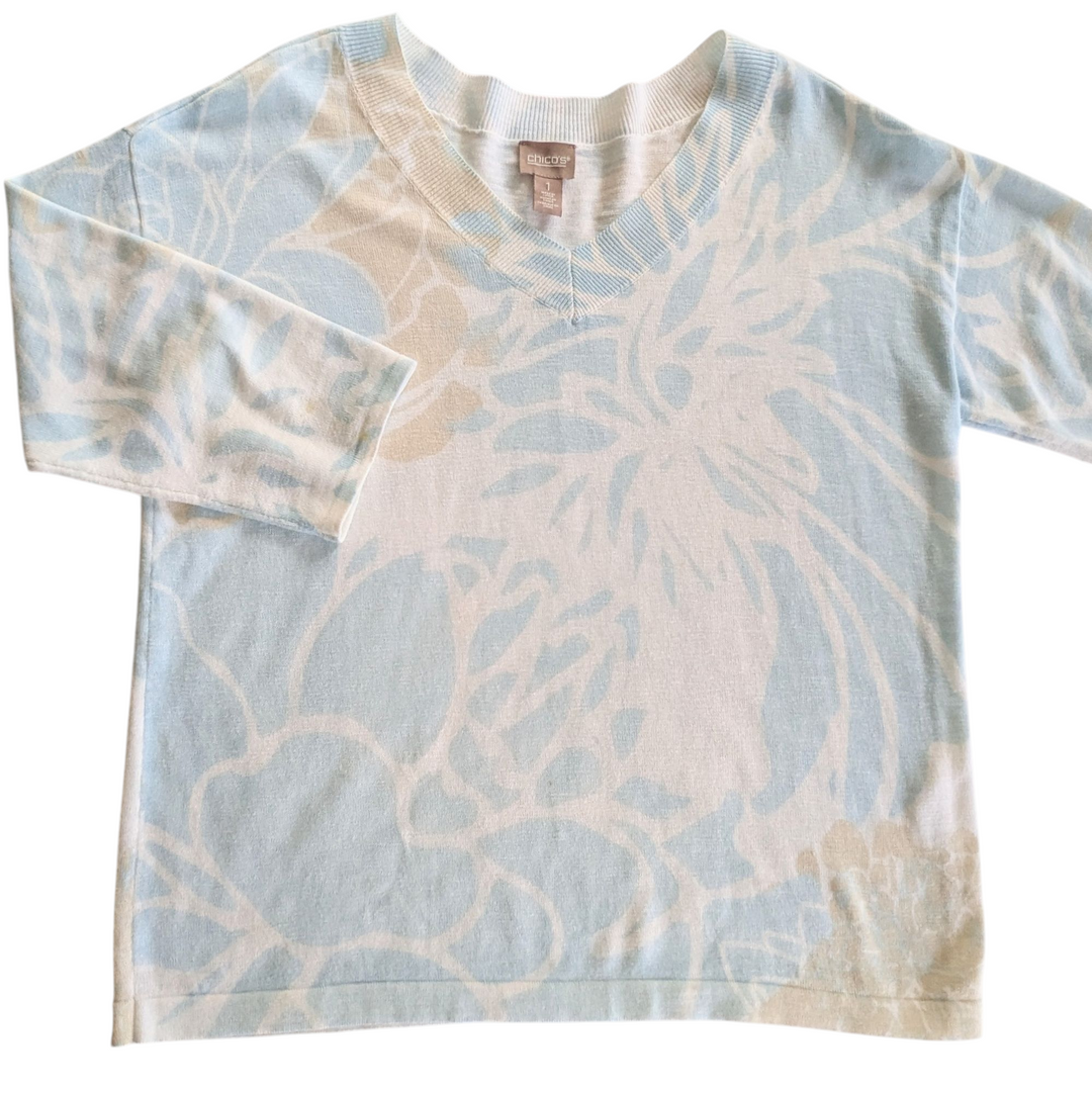 Chico's Tunic Sweater Size Medium
