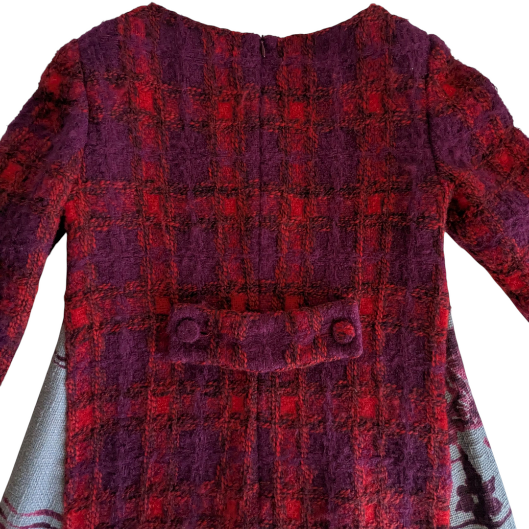 Philosophy de Alberta Ferretti Mohair and Wool Blend Dress Size XS