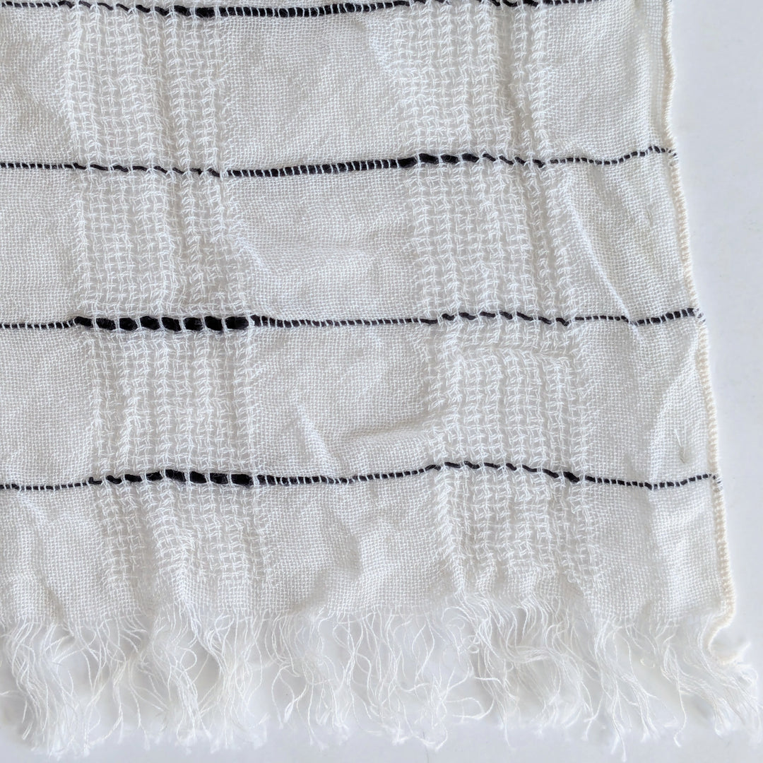 Eileen Fisher Cotton Scarf Wrap