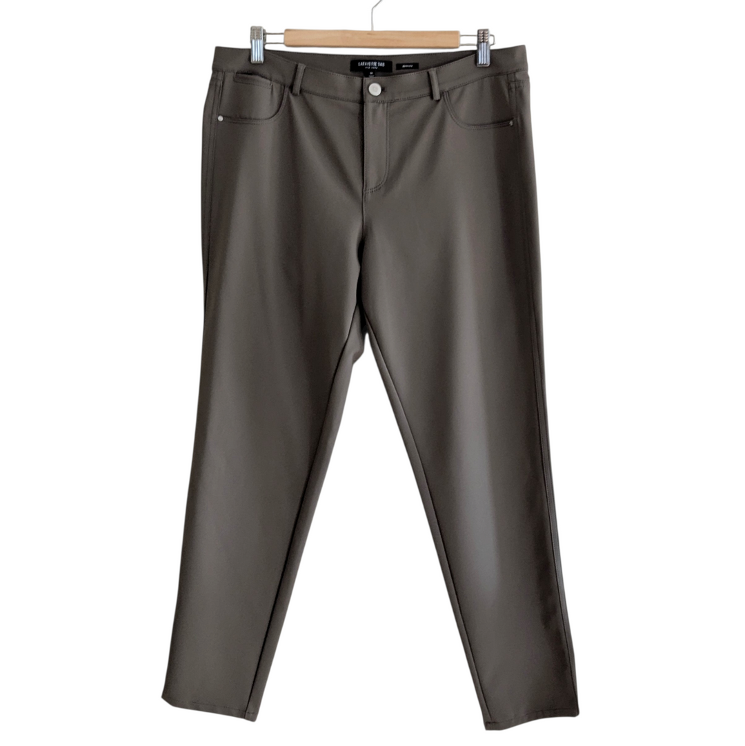 Lafayette 148 Olive Mercer Pants Size 14