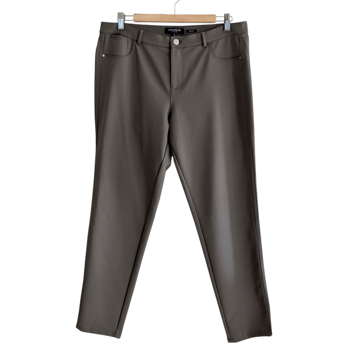 Lafayette 148 Olive Mercer Pants Size 14
