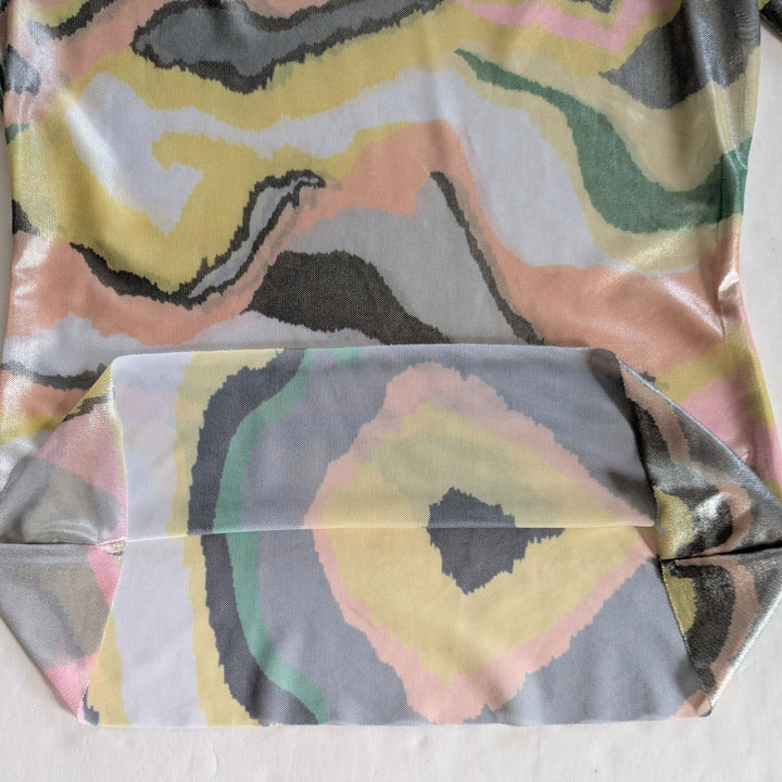AFRM Kaylee Foil Print Top Size Medium