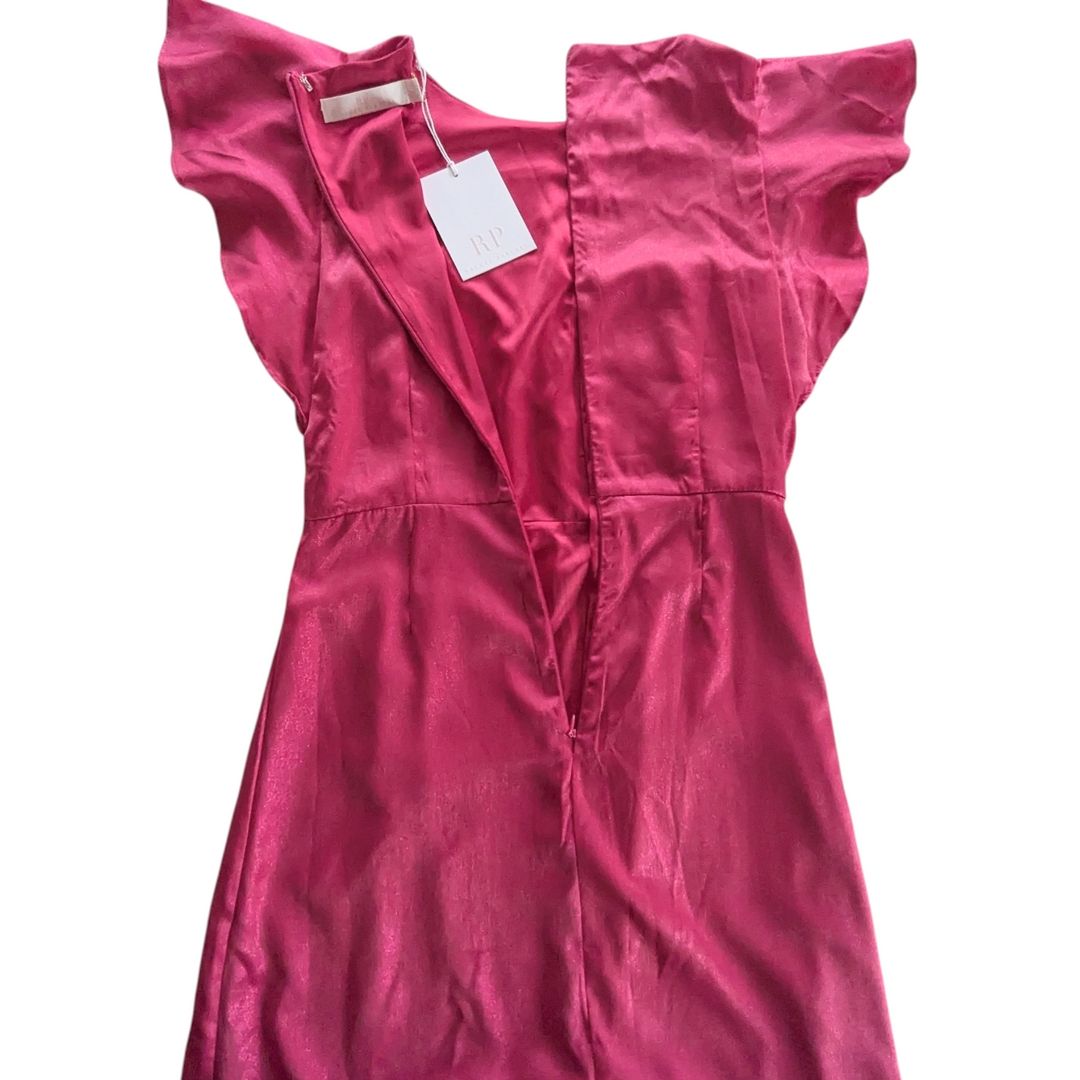 Rachel Parcell Hot Pink Midi Dress Size 4 NWT