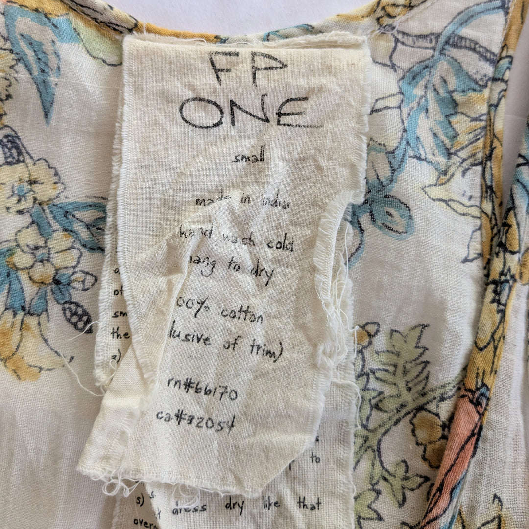Free People One Sequined Tunic Size Small
