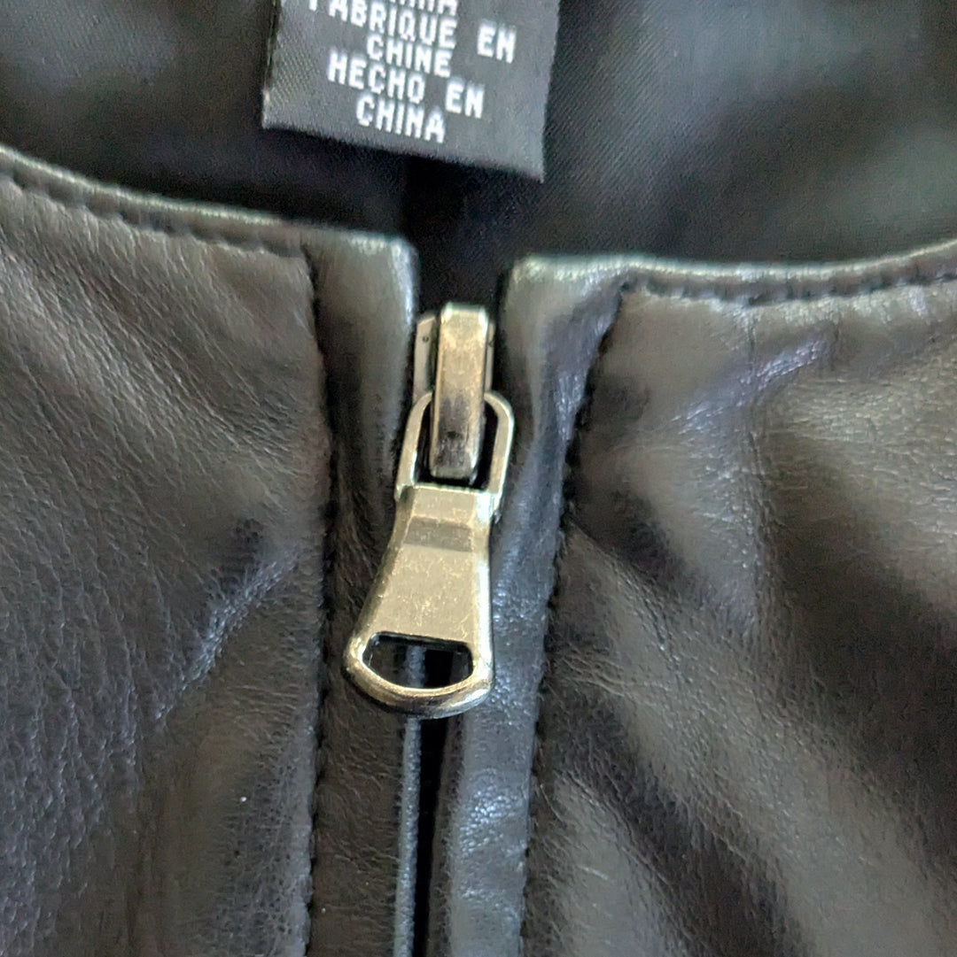 Kenneth Cole Leather Dress Size Small