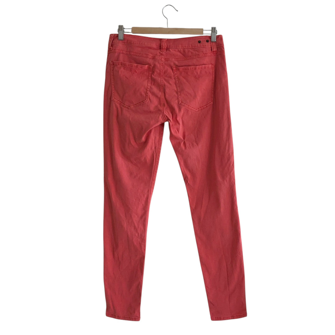 CAbi Lobster Pigment Skinny Jeans Size 6