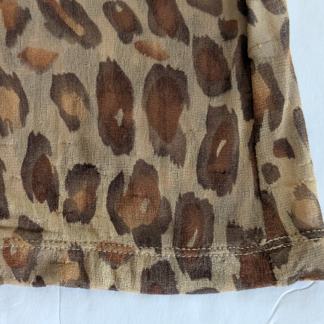 EMANUEL by Emanuel Ungaro Sheer Silk Top Size Large