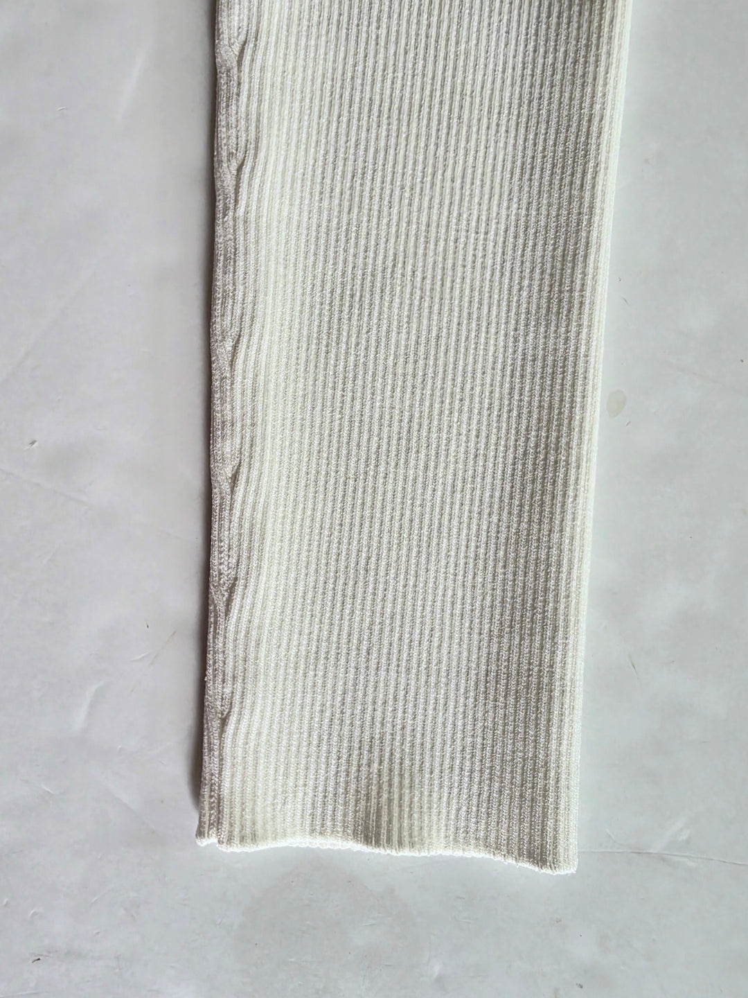 STAUD Craftsman One Shoulder Sweater Size Large