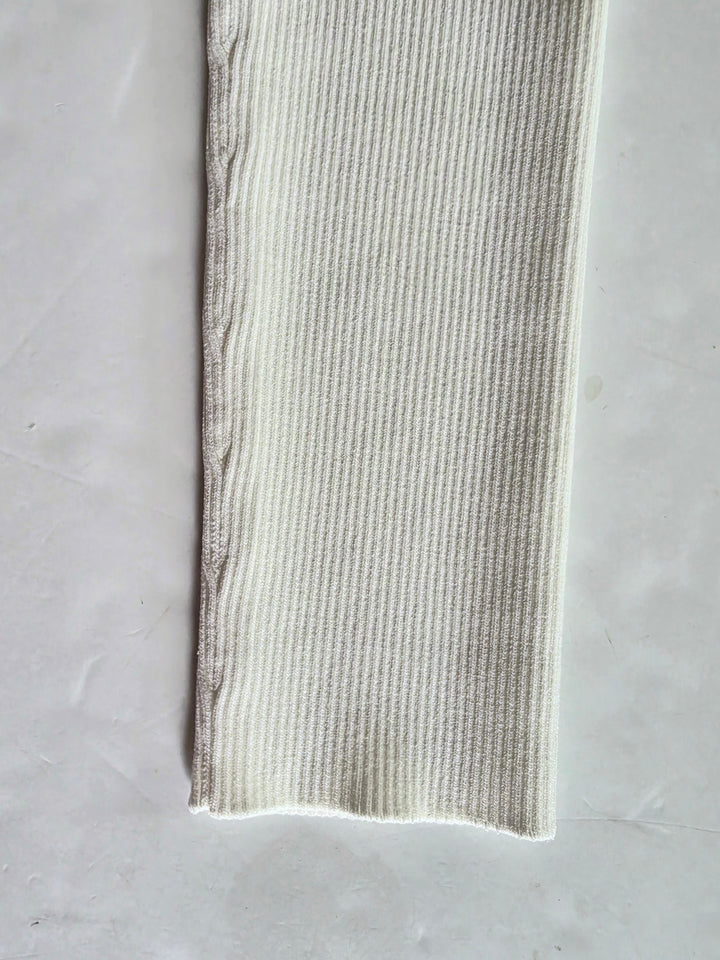 STAUD Craftsman One Shoulder Sweater Size Large