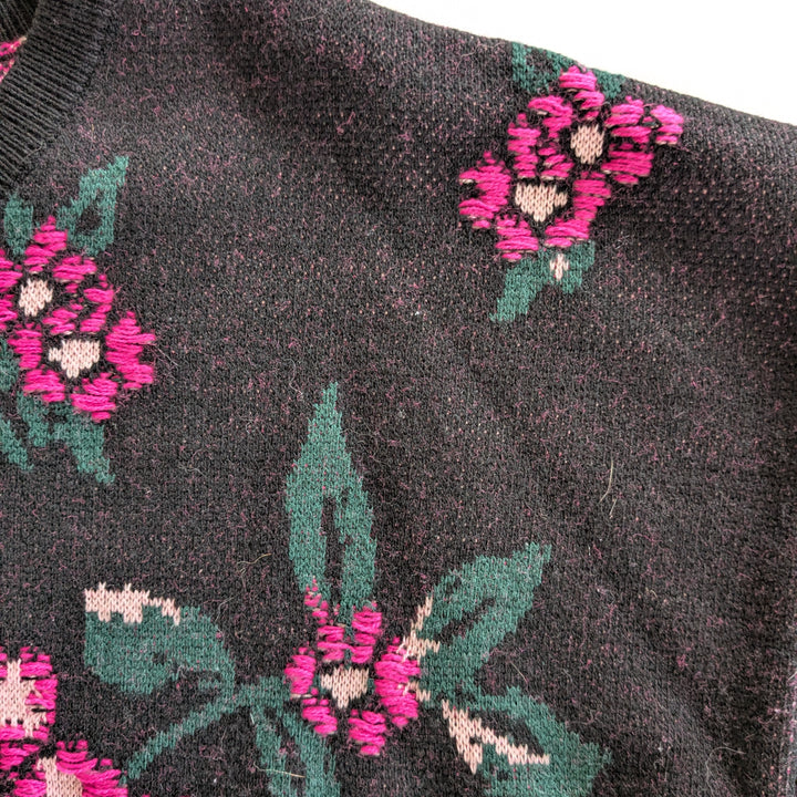 Anthropologie Maeve Floralinda Cropped Sweater Size XL