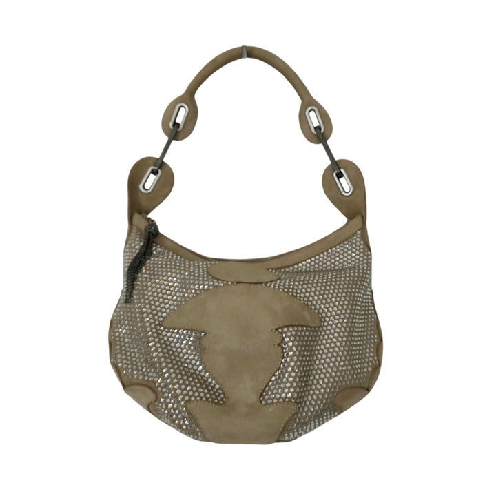 Jimmy Choo Grant Hobo with Crystals