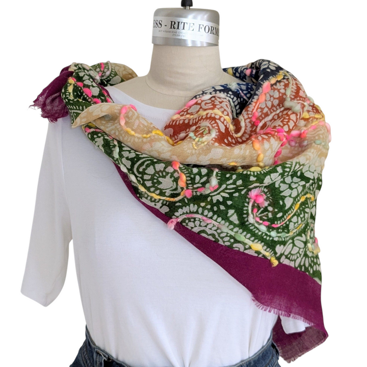 Erfurt Wool Square Scarf