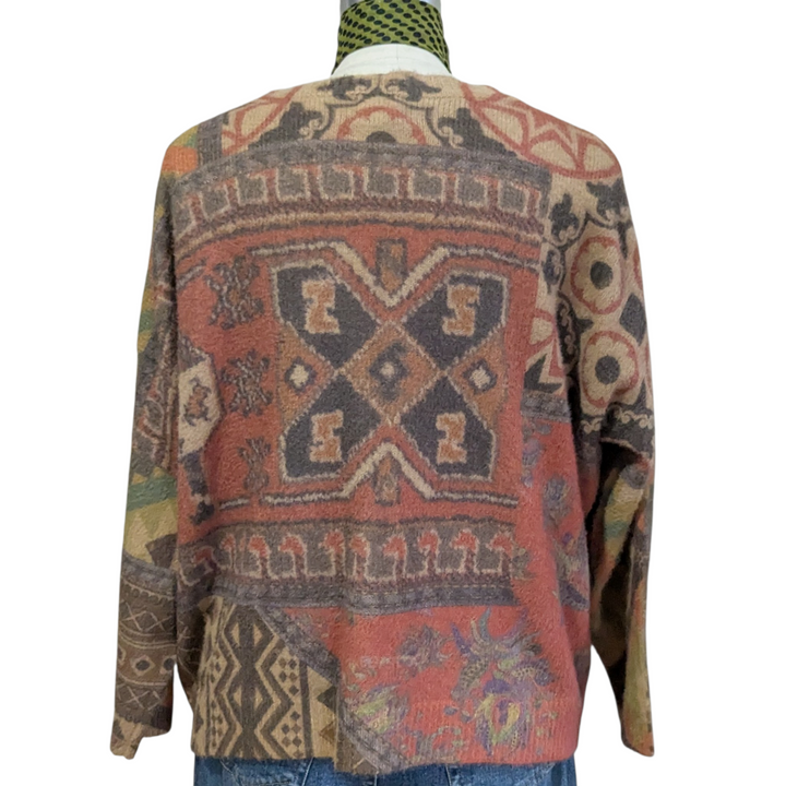 Buykud Print Cardigan Size XL