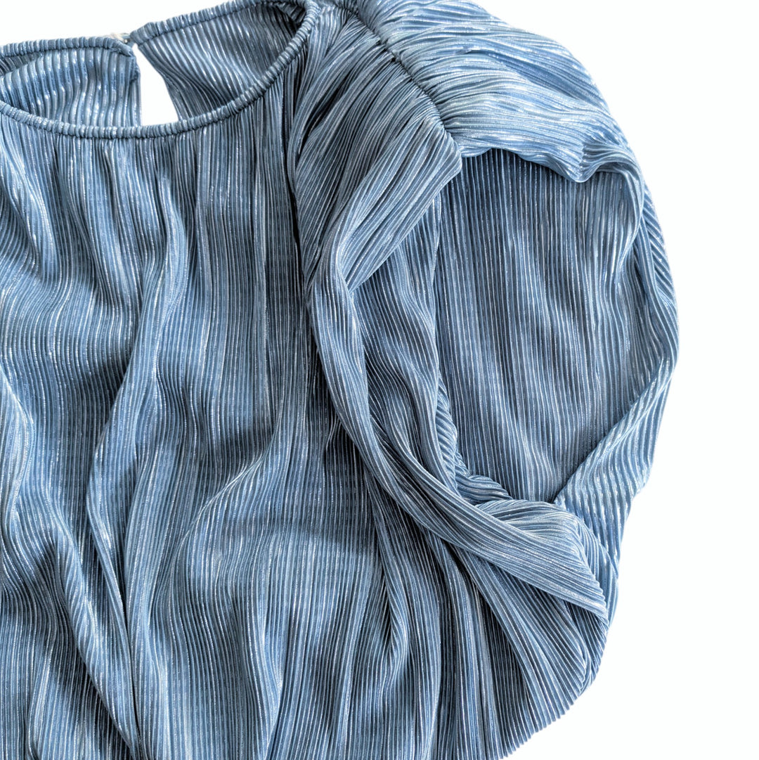 Sabina Musayev Amazon Pleated Crop Top Size XS