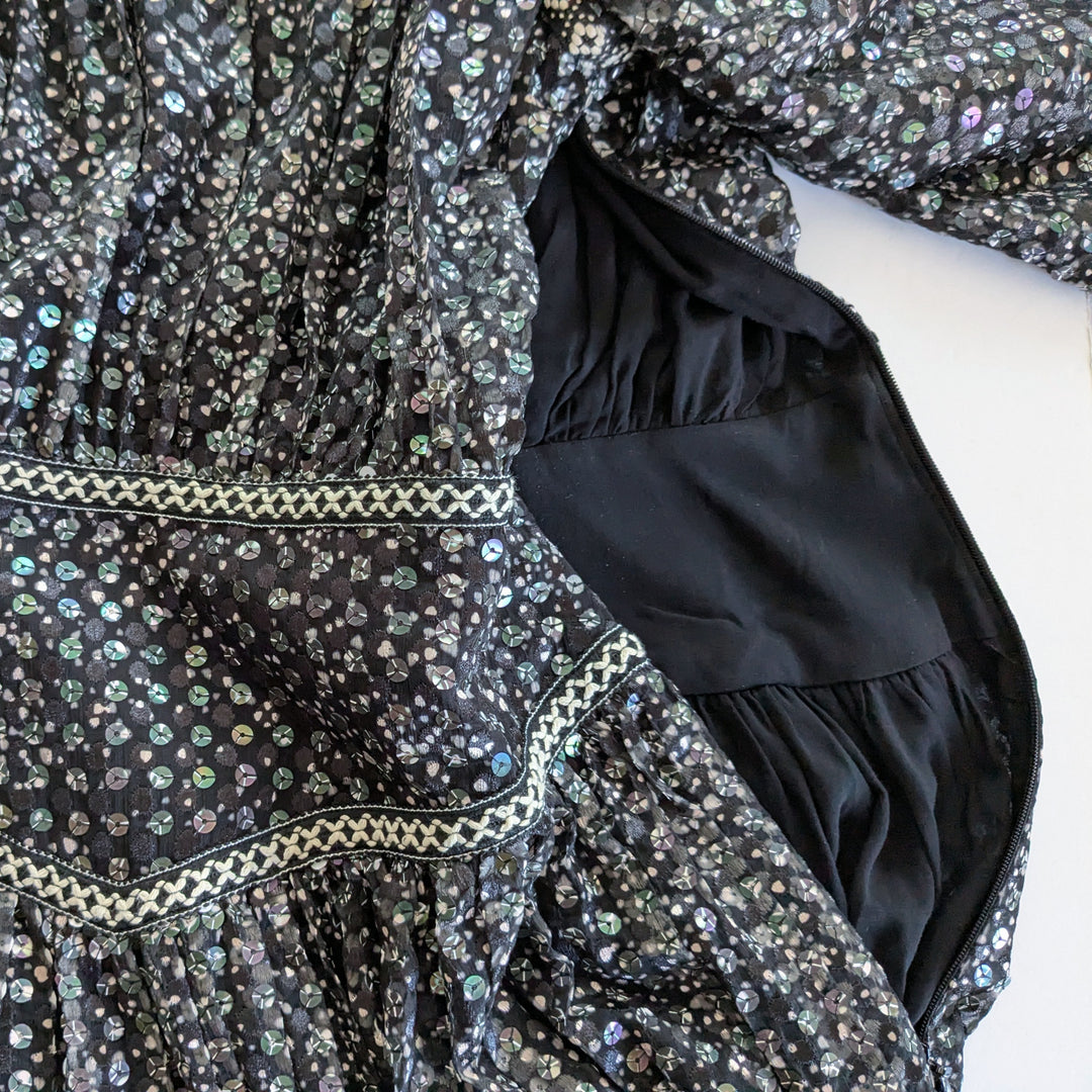 Maje Sequin Embellished Cocktail Dress Size 36/6