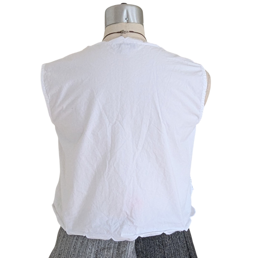 Free Assembly White Crop Top Size 16/18