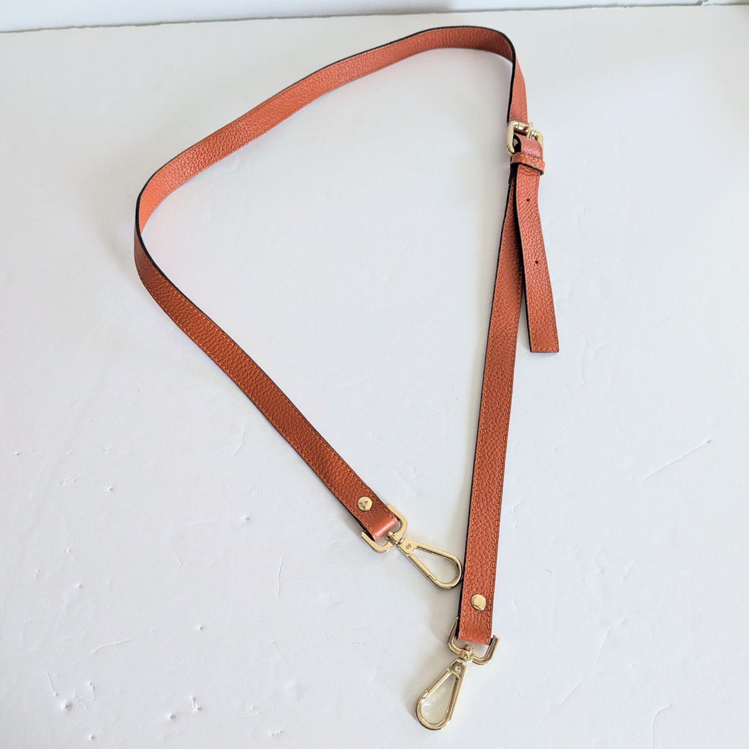Avenue 67 Milano Orange Leather Tote