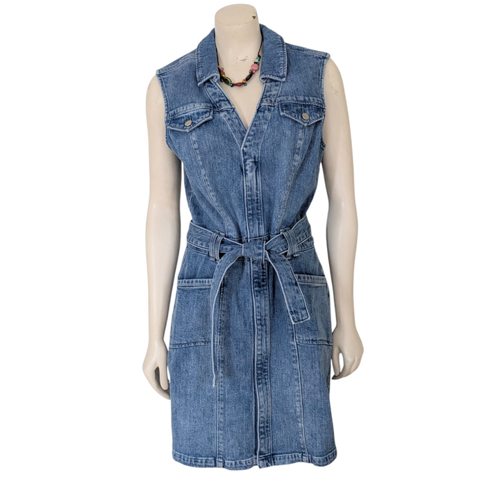 Paige Kelsee Denim Dress Size 10 NWT