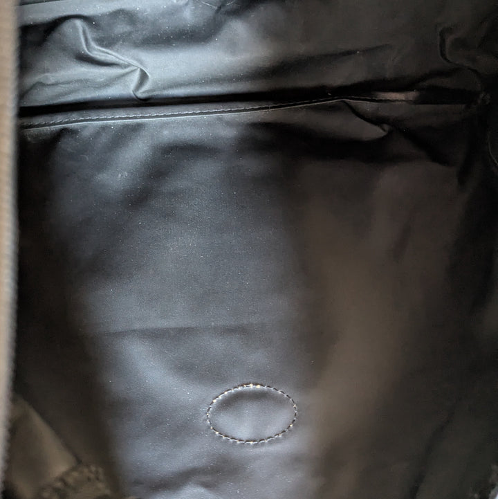 Longchamp Black Nylon Hobo Bag