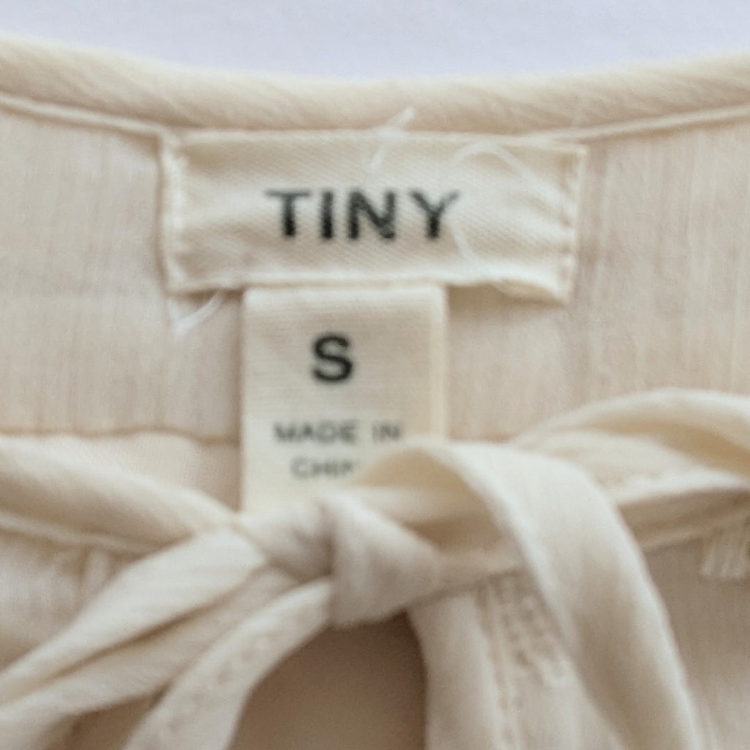 Anthropologie Tiny Luisa Cream Dress Size Small