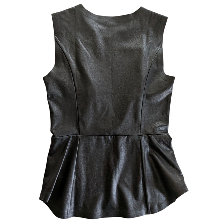 Commando Faux Leather Top Size Small