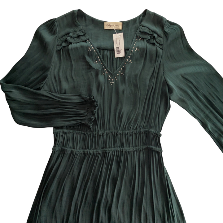 Evelyn & Annie Dark Green Mini Dress Size Small