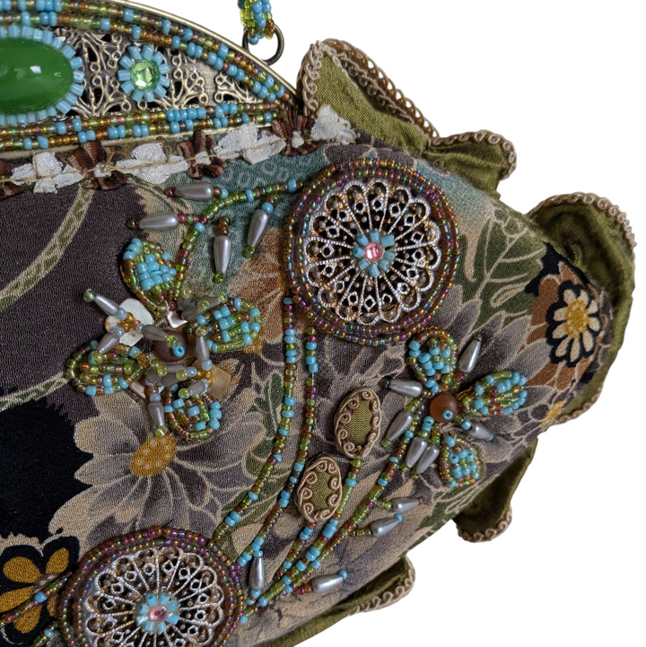 Mary Frances Embellished Shoulder Bag
