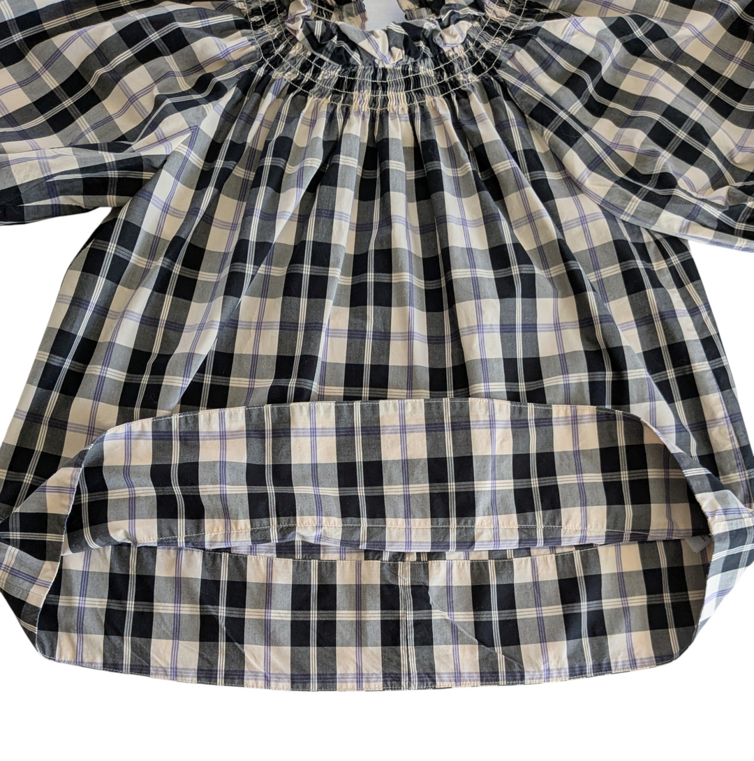 J. Crew Puffed Sleeve Top Size Small