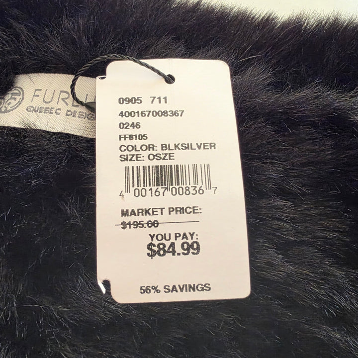 Furlux Faux Fur Infinity Scarf NWT