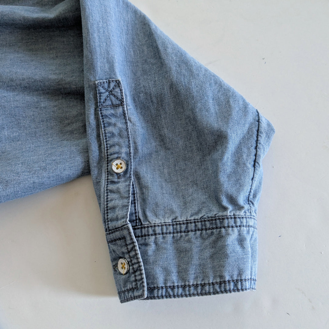 Anthropologie Pilcro Juni Chambray Shirt Size 1X