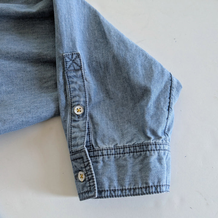 Anthropologie Pilcro Juni Chambray Shirt Size 1X