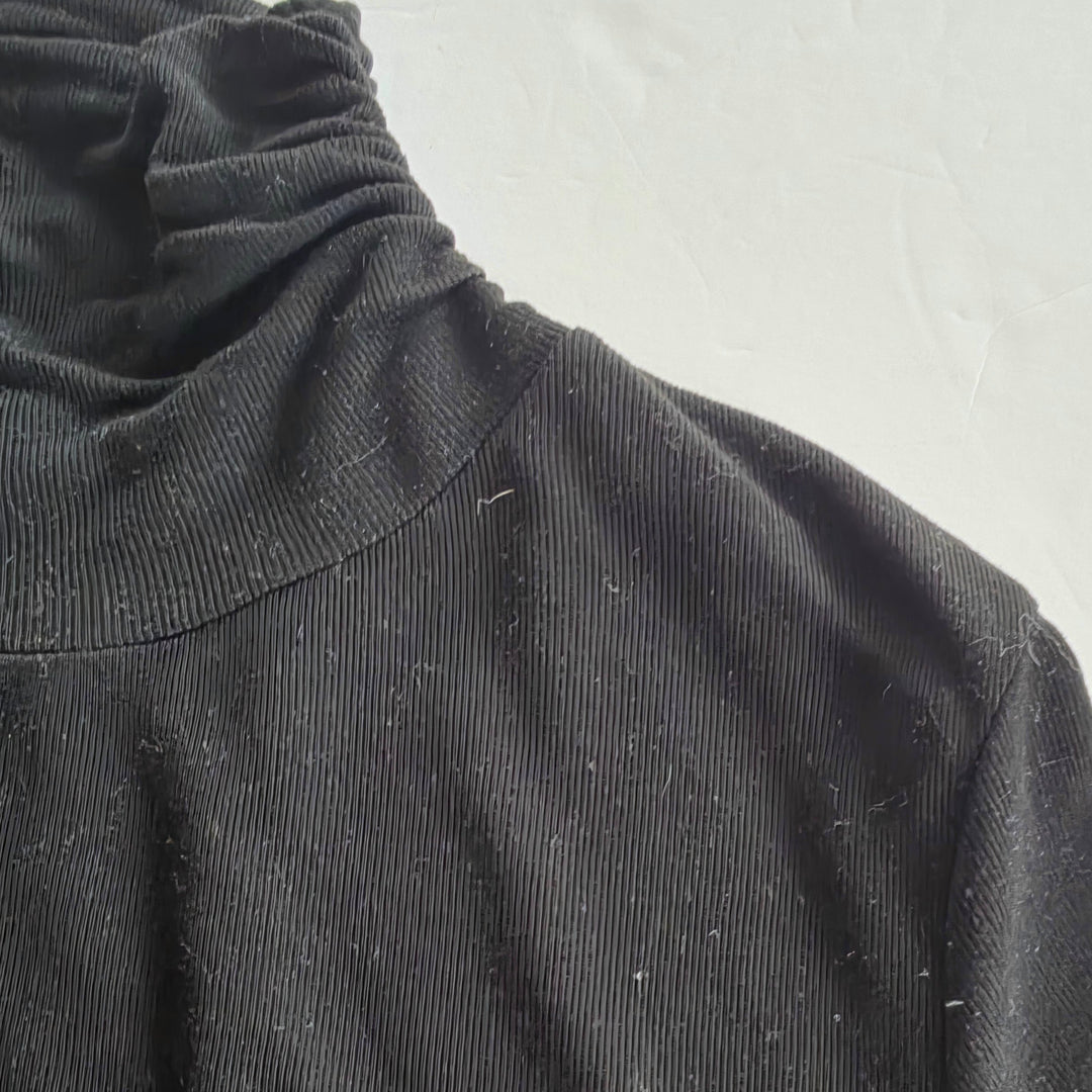 James Perse Black Knit Dress Size 2