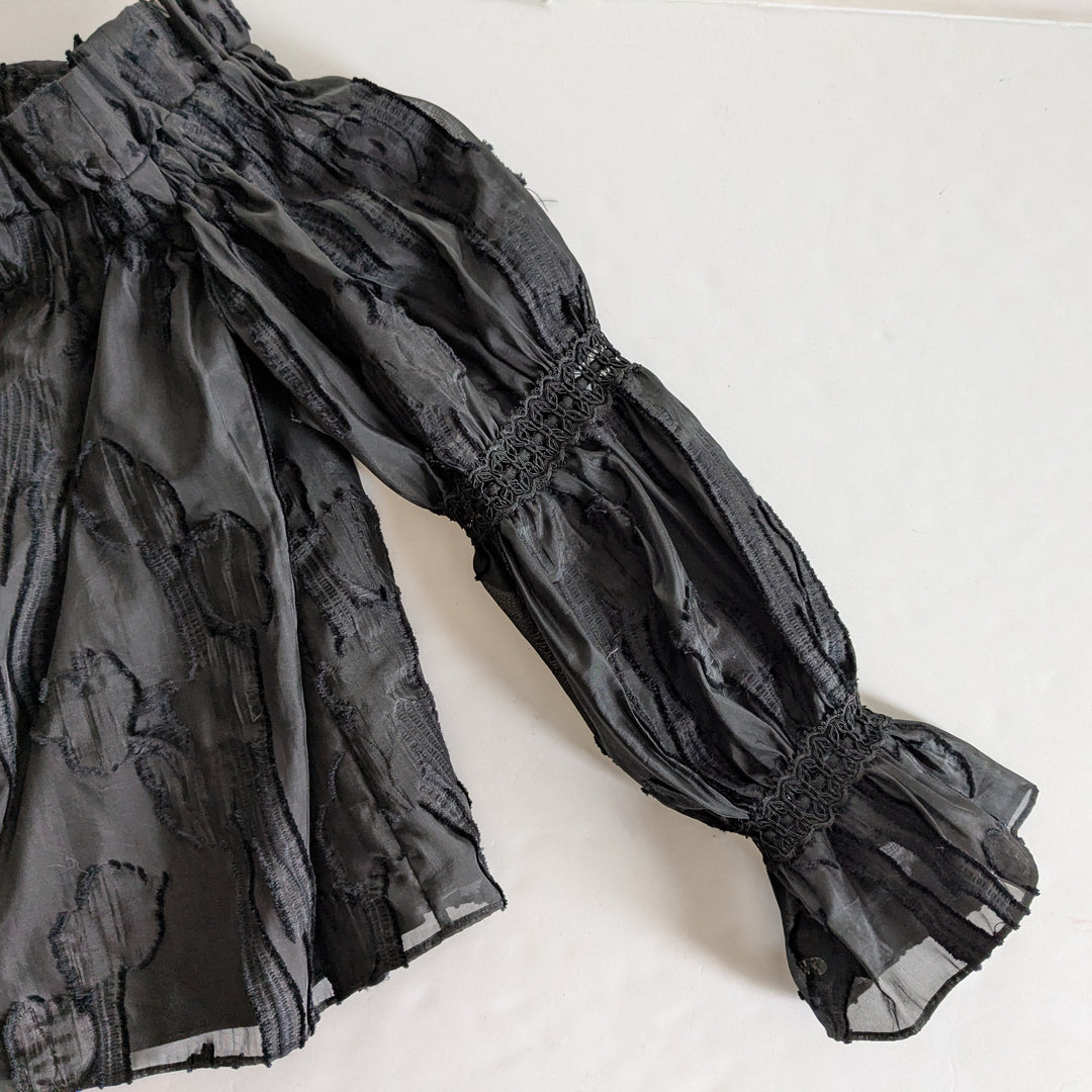 Alexis Raza Ruffled Off the Shoulder Top Size Medium