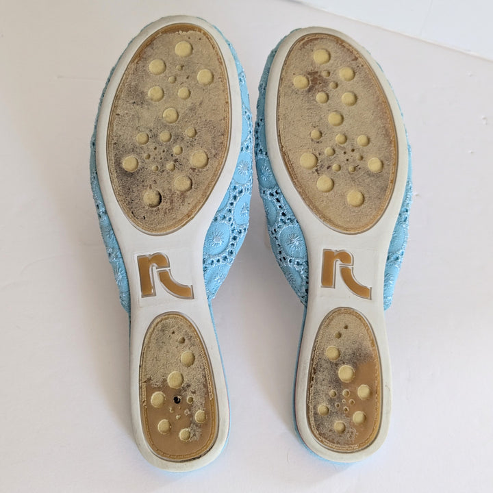 Report Melaina Eyelet Slides Size 9