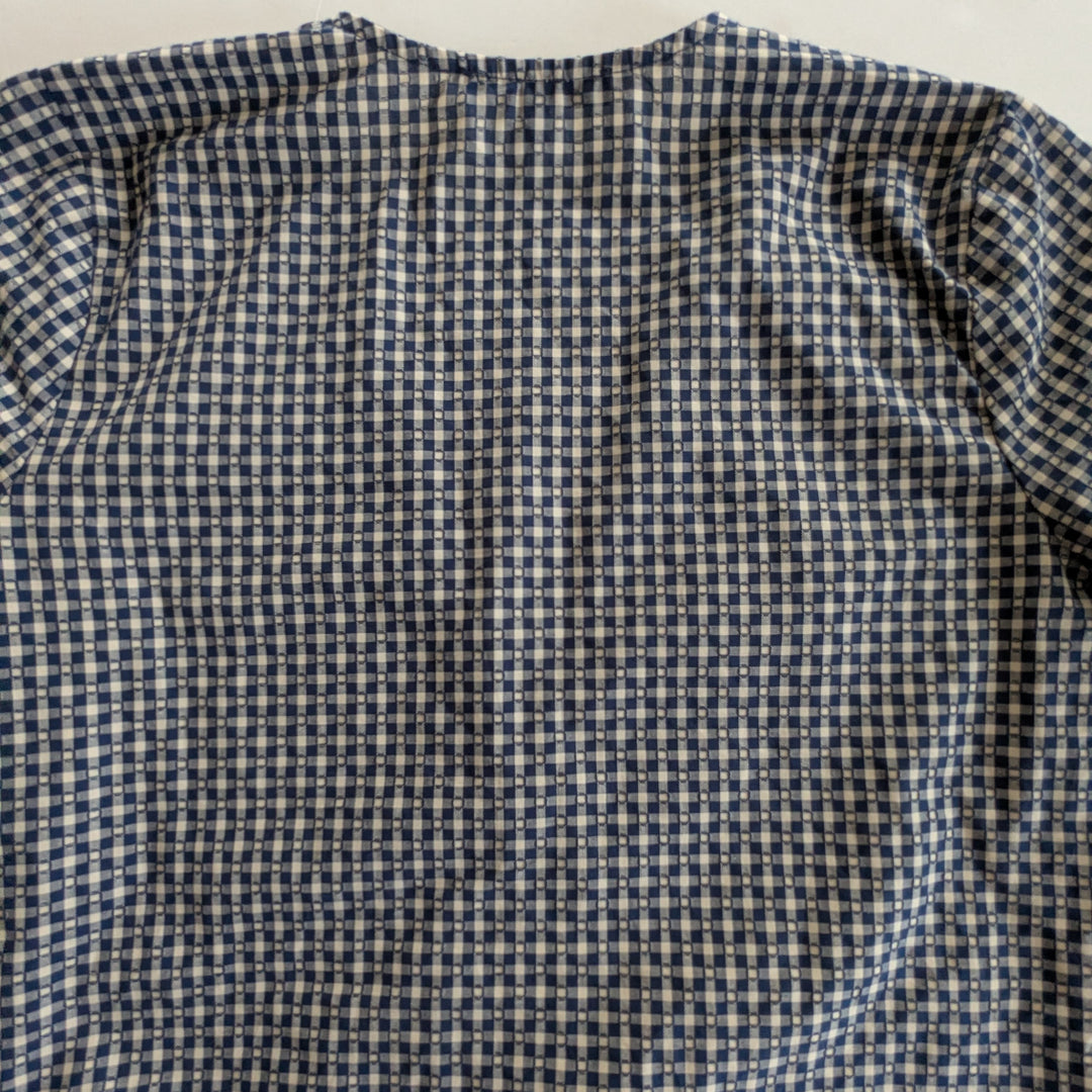 Madewell Plaid Wrap Top Size XS