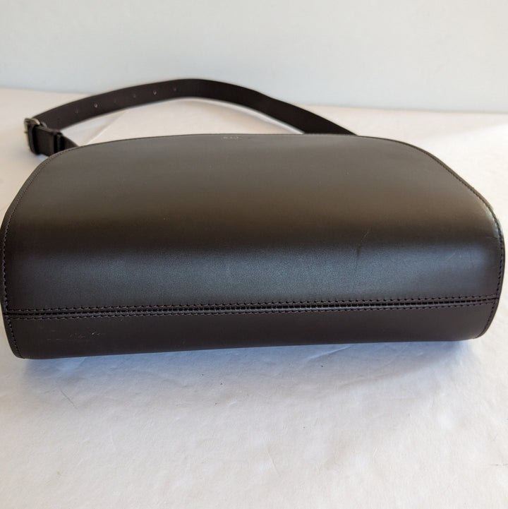 A.P.C. Leather Demi Lune Bag